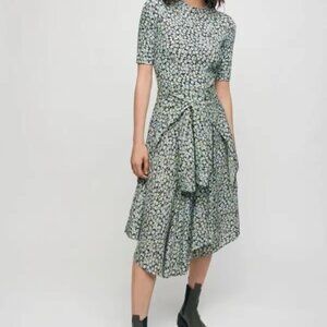 Maje trompe l'oeil dress